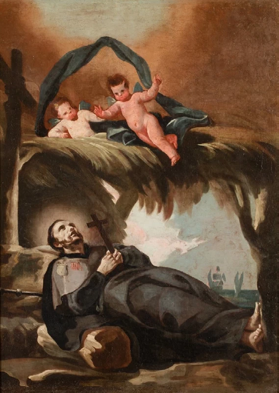 Francisco de Goya y Lucientes - 377, Morte di san Francesco Saverio, Museo di Saragozza